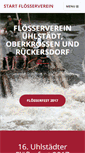 Mobile Screenshot of floesserverein-uhlstaedt.com